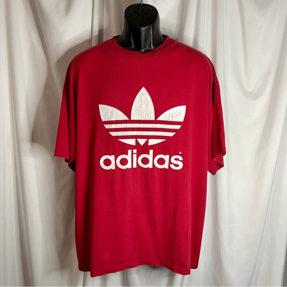 adidas Other - Vintage 80s Trefoil T Shirt